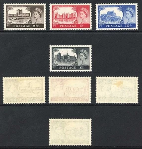 SG536/539 Waterlow High Valores Set 4 Valores M/M - Imagen 1 de 1