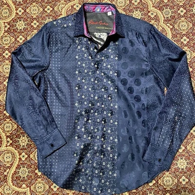 Robert Graham Limited Edition Button Up Shirt Knowledge Wisdom Truth Medium - Image 1 of 4