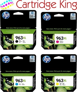 HP 3YP35AE 963XL Wysoka wydajność Oryginalny wkład atramentowy Czarny / Cyjan / Purpurowy / Żółty Bun - Zdjęcie 1 z 1