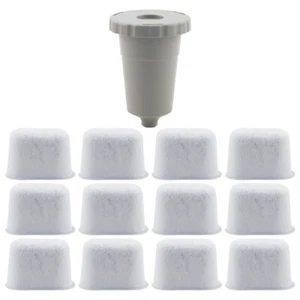 Paquete de 12 cartuchos de filtro de agua de carbón, juego de filtro de café de 1 taza K para Keurig - Imagen 1 de 4
