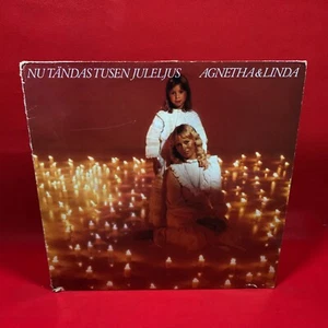 AGNETHA FÄLTSKOG Nu Tandas Tusen Juleljus 1980 Swedish Vinyl LP Christmas Linda - Imagen 1 de 8