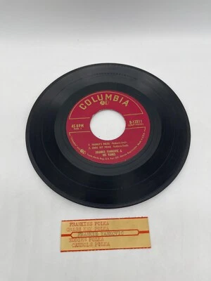 1950s FRANKIE YANKOVIC 45 RPM Record Frankie's Polka Cross Key Polka & More Foto 1 de 4