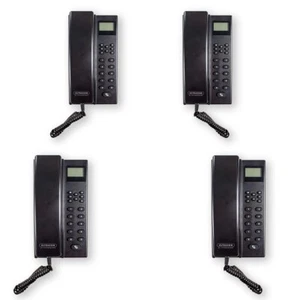 4 x Interfono wireless a lungo raggio per camera da interno con modalità vivavoce o private - Foto 1 di 4