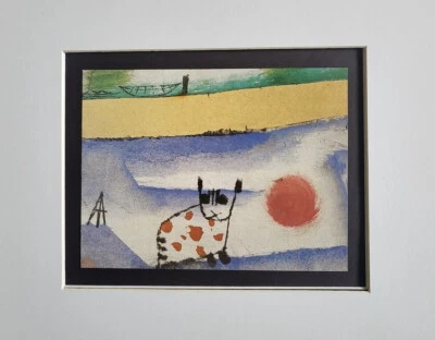 Paul Klee "TomCat's Turf" (Deatail) impresión offset mate 1988 Foto 1 de 3