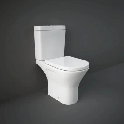 RAK CERAMICS RAK Resort Mini Full Access Close Coupled Toilet + Wrapover Seat