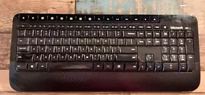 Microsoft Wireless 2000 Keyboard With USB Model 1477 - Picture 1 of 4