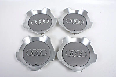 Tapacubos centrales de rueda originales Audi A6 C5 Allroad Quattro 2000-2005 tipo 1 17" 4x Foto 1 de 3