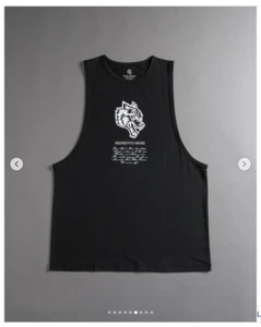 DARC SPORT MEMENTO MORI BLACK MUSCLE TANK SZ XL! - Picture 1 of 1