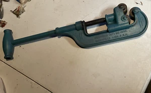 Cortador de tubos GTD vintage N0. 2 Greenfield Tap & Die Corp 1/8" - 2" ¡ENVÍO RÁPIDO! - Imagen 1 de 13