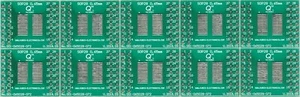 SSOP28, TSSOP28 0.65mm(0.026") to 2 x IDC2x7 - 10 PCS. [UK] - Picture 1 of 1
