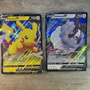 Champions Path Jumbo Card Pokemon Pikachu Alakazam Hatterene Dubwool Lot of x5 - Picture 1 of 2