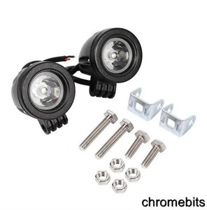 2X Impermeable 10W LED Spot Soporte Lámpara de Trabajo Barra Offroad Atv Quad 12V 24V - Imagen 1 de 5