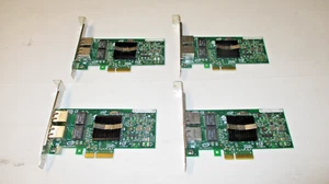 Lot of 4 x Intel PRO PT Dual Gigabit Ethernet adapter PCIe IBM 39Y6127 - Picture 1 of 3