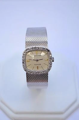 RELOJ ENROLLADOR AUDEMARS PIGUET W118 BISEL DIAMANTE ORO BLANCO 18K Foto 1 de 4