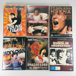 Jackie Chan 6 Movie DVD Set Bundle Lot Kung Fu Martial Arts Action Free Postage - Picture 1 of 15
