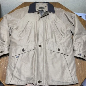 Nordstrom Rainforest Lined Coat Men's Large Full-Zip Very Warm Removable Liner - Picture 1 of 12