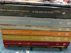 IL PIACERE DEI TESTI VOL. 1 - 2 - 3 - 4 - 5 - 6 - 7 - LEOPARDI G.BALDI PARAVIA - Foto 1 di 8