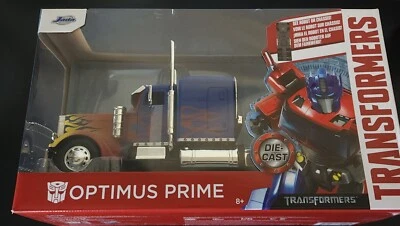 Литой грузовик Optimus Prime Jada Toys Transformers 1:24 - Изображение 1 из 2