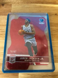 JAREN JACKSON JR 2021-22 Elite RED Die Cut /87 -- #156 SP RARE - Bild 1 von 4