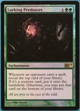 Lurking Predators FOIL Magic 2010 / M10 NM Green Rare CARD (237958) ABUGames