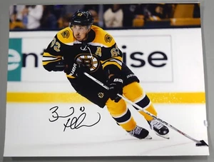Brad Marchand Signed Boston Bruins 11x14 Photograph Autograph Black Jersey - Picture 1 of 2