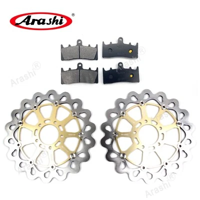Front Brake Rotor + Brake Pads For Suzuki TL1000R 1998-2002 GSX1400 2002-2007 - Image 1 of 4