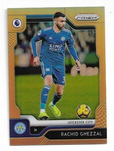 2019-20 Panini Prizm Premier League Gold Card :Rachid Ghezzal #15/25
