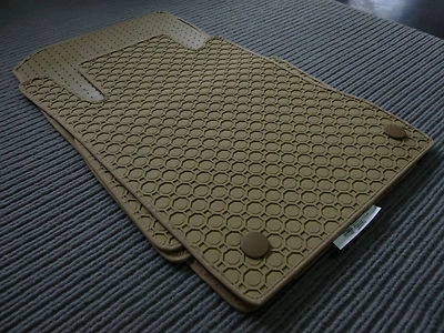 $$$ Lengenfelder Rubber Mats Fits Porsche 911 Coupe + Beige + Rubber + NEW - Image 1 of 3