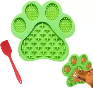 Peanut Butter Licking Mat for Dogs with Strong Suction for Bathing & Training - Picture 1 of 11