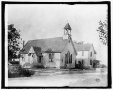 Igreja Memorial Jardim, Anacostia, Washington, DC, Distrito de Columbia, c1920