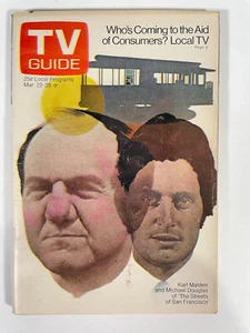 1975 TV GUIDE Michael Douglas Streets Of San Francisco NY Metro Edition - Picture 1 of 2