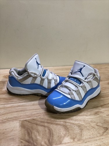 Nike Air Jordan XI 11 Low UNC University Blu 2017 Retro 505835 106 Bambini 11C