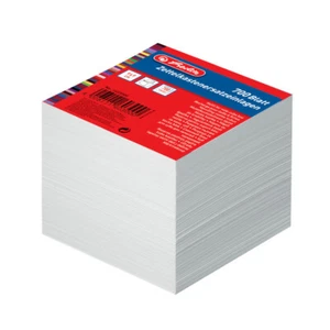 Herlitz Zettelbox Nachfüller / 700 Blatt Notizblätter / Größe: 9x9x9cm - Bild 1 von 1