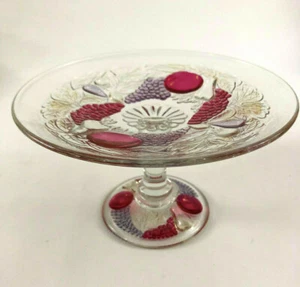 Westmoreland Glass Co. pressed glass compote #1058 DELLA ROBBIA 1928 - 1970s - Picture 1 of 8