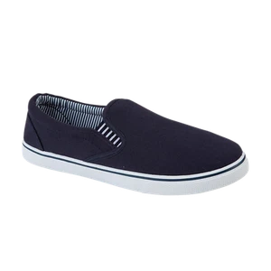 MODISCHE HERREN LEINWAND SLIP ON COMFORT ZWEI ZWICKELPUMPE GRÖSSEN 7-12 - Bild 1 von 28