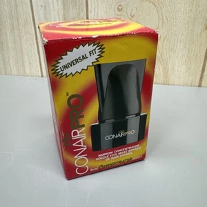 ConairPro 8mm Professional Concentrator Hair Blow Dryer Nozzle Universal Black - Picture 1 of 9