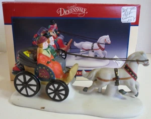 Lemax Dickensvale Coleccionables Porcelana Regalo Entrega por Carro IOB - Imagen 1 de 13