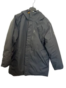 Under Armour Project Rock Uomo XXL Nero Cappotto Tampone con Cappuccio Poliestere Invernale Jac - Foto 1 di 7