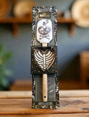 Новый Хэллоуин жуткий череп сердце зелье лопатка и печенье триммер комплект - Изображение 1 из 3