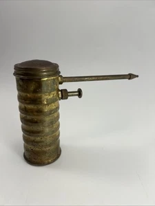 Vintage Adler Fingerpumpe Messing Öler Ölkanne - Bild 1 von 12