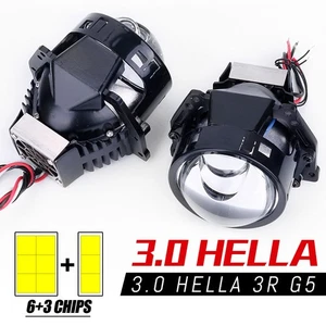 3.0 Inch Bi LED Projector Laser Led Headlight 6000K For Hella 3R G5 160W 40000LM - Picture 1 of 12