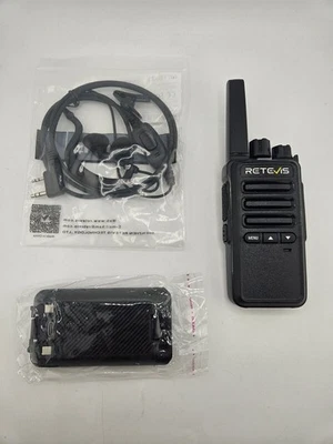 LOT OF 10 RETEVIS RT68B RUGGED FRS WALKIE TALKIE 2W BUSINESS TWO WAY RADIOS - Image 1 of 2