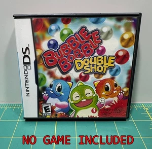 Bubble Bobble Double Shot - Nintendo DS - Original Empty Case ONLY - NO GAME - Picture 1 of 3