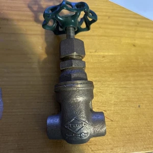 JENKINS BRONZE VALVE FIG 1/2" 300 WOG SWEAT SOLDER NEW ⭐ - Picture 1 of 5