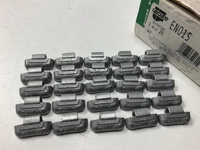 Carquest (完美) EN015 车轮重量 15 克 (0.50 盎司)- 25 盒 — 第 1/4 张图片