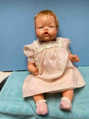 RARE 20" Ideal Thumbelina Doll Works Well She is so pretty and Cute - Image 1 of 4