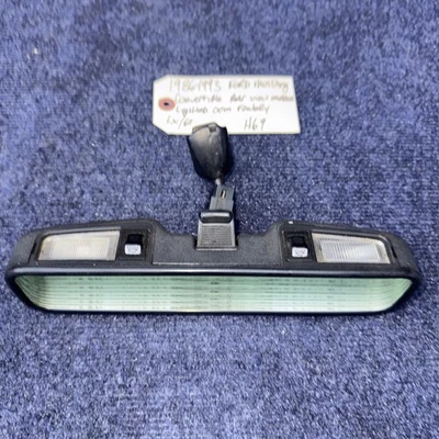 1986-1993 Mustang Convertible Lighted Rear View Mirror     Exceptional Condition - Image 1 of 4