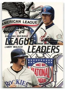 2000 SkyBox Dominion #3 LARRY WALKER / NOMAR GARCIAPARRA Rockies Red Sox !!! - Picture 1 of 2
