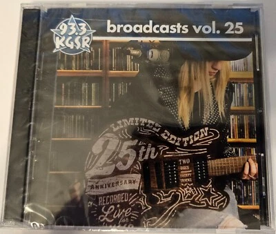 93.3 KGSR Radio Austin Broadcasts Vol. 25 Ограниченный 25-летие 2 CD набор новый - Изображение 1 из 2