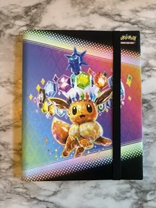 Pokémon Prismatic Evolutions Eevee Binder Collection **BINDER ONLY** NEW 2025 - Picture 1 of 2